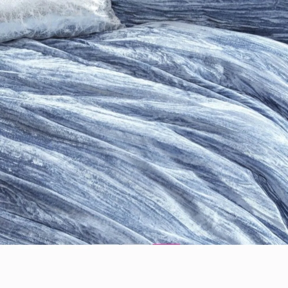 Luxurious Blue Duvet Cover Bedding Set
